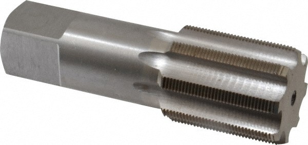 1-5/8 - 18 Bottoming RH 3B H5 Bright High Speed Steel 8-Flute Straight Flute Hand Tap