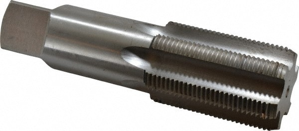 2-1/4 - 8 Bottoming RH H6 Bright High Speed Steel 6-Flute Straight Flute Hand Tap