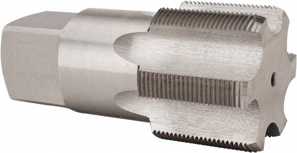 2-5/8 - 12 Bottoming RH H6 Bright High Speed Steel 6-Flute Straight Flute Hand Tap
