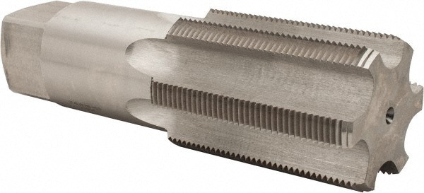 3-8 Bottoming RH H8 Bright High Speed Steel 8-Flute Straight Flute Hand Tap
