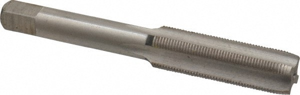Straight Flute Tap: M11x0.75 Metric Fine, 4 Flute, Plug Chamfer, 6H Class of Fit, High-Speed Steel, Bright/Uncoated Finish