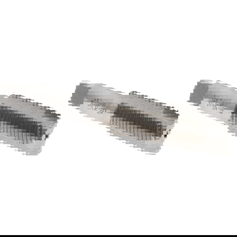 Spiral Point Tap: M16x1.50 Metric Fine, 3 Flutes, Plug, High Speed Steel, Bright Finish