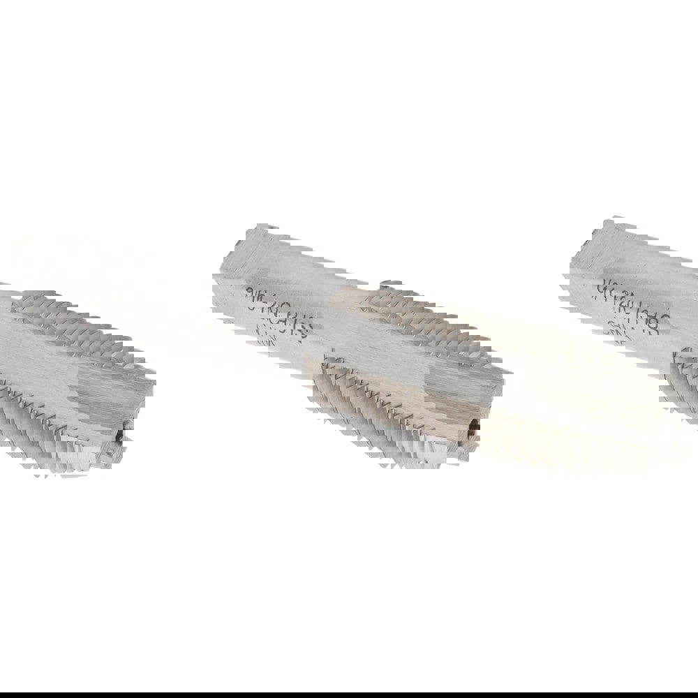 Spiral Point Tap: 9/16-12 UNC, 3 Flutes, Plug, High Speed Steel, Bright Finish