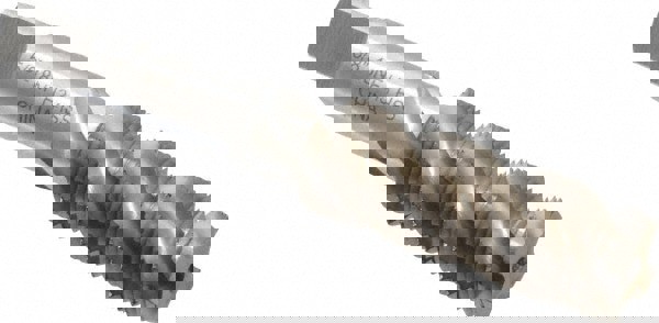 Spiral Flute Tap: 5/8-18 UNF, 4 Flutes, Bottoming, 3B Class of Fit, High Speed Steel, Bright/Uncoated