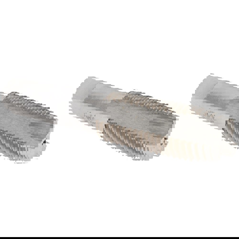 Spiral Point Tap: 1-8 UNC, 3 Flutes, Plug, High Speed Steel, Bright Finish