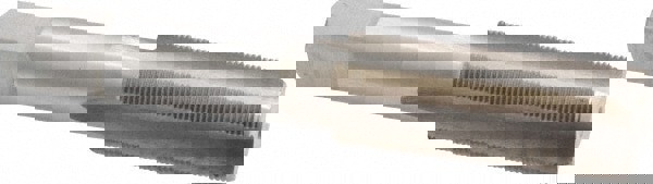 Straight Flute Tap: 3/4-27 UNS, 4 Flute, Bottoming Chamfer, 3B Class of Fit, HSS, Bright/Uncoated Finish