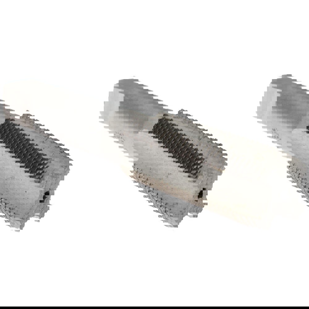 Straight Flute Tap: M18x1.5 Metric Fine, 4 Flute, Plug Chamfer, HSS, Bright/Uncoated Finish