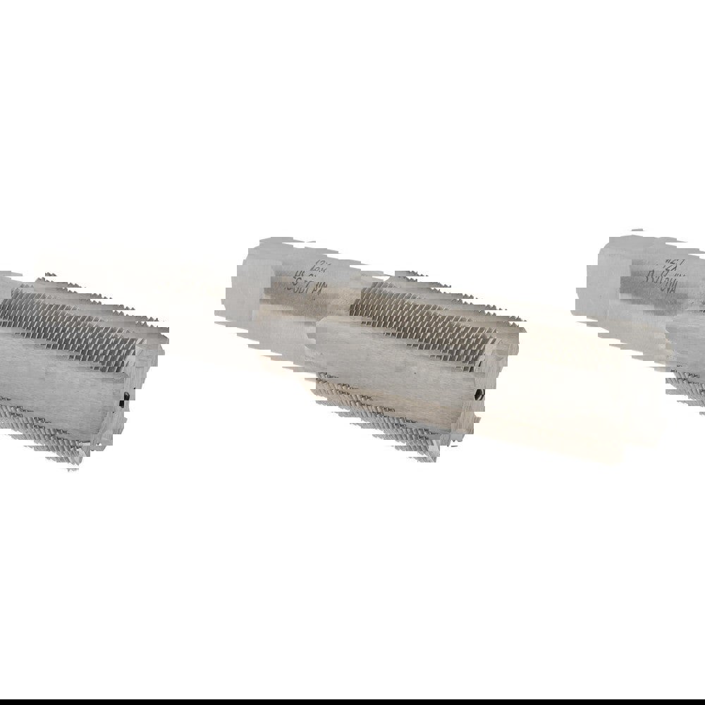 Straight Flute Tap: M22x1 Metric Fine, 4 Flute, Bottoming Chamfer, 6H Class of Fit, HSS, Bright/Uncoated Finish