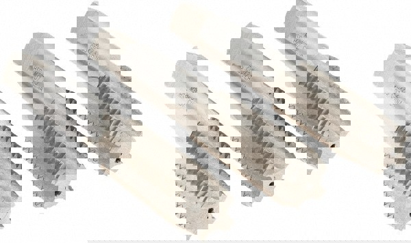 Tap Set: Metric Coarse, 4 Flute, High Speed Steel, Bright Finish