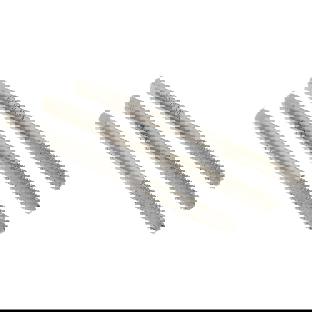 Tap Set: Metric Coarse, 3 Flute, High Speed Steel, Bright Finish