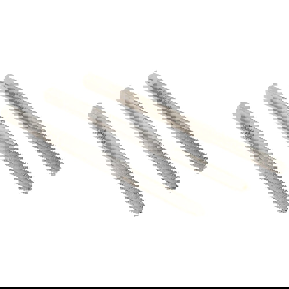 Tap Set: M3 x 0.5 Metric Coarse, 3 Flute, High Speed Steel, Bright Finish