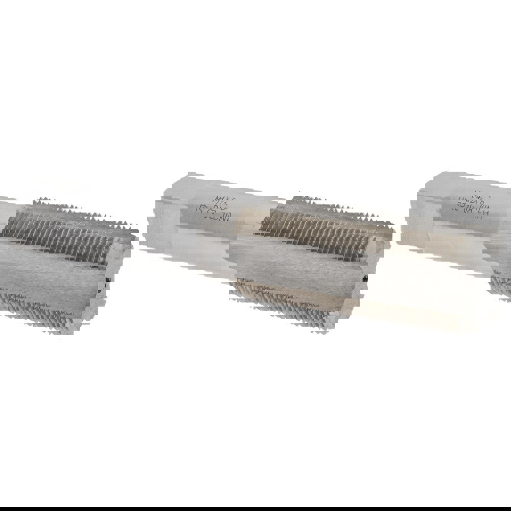 Straight Flute Tap: M24x1.5 Metric Fine, 4 Flute, Bottoming Chamfer, 6H Class of Fit, HSS, Bright/Uncoated Finish