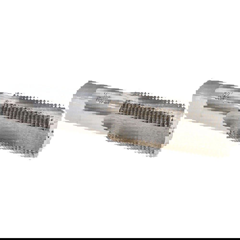 Straight Flute Tap: M26x2 Metric Special, 4 Flute, Bottoming Chamfer, 6H Class of Fit, HSS, Bright/Uncoated Finish