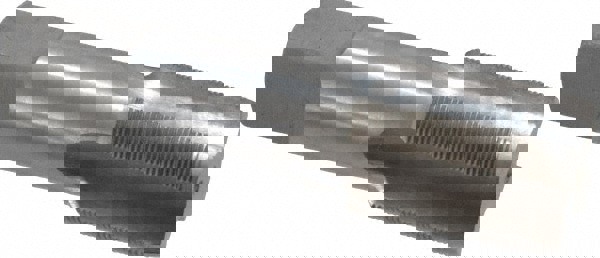 Straight Flute Tap: M28x1 Metric Fine, 4 Flute, Plug Chamfer, 6H Class of Fit, HSS, Bright/Uncoated Finish