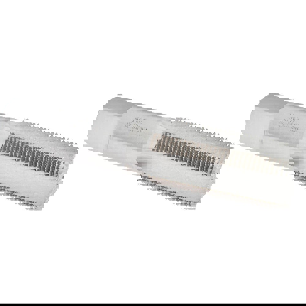 Straight Flute Tap: M30x2 Metric Fine, 4 Flute, Plug Chamfer, HSS, Bright/Uncoated Finish