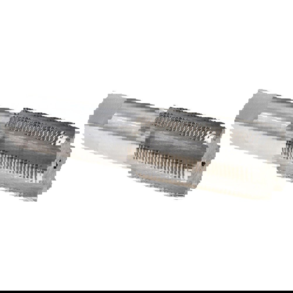 Straight Flute Tap: M33x2 Metric Fine, 6 Flute, Plug Chamfer, HSS, Bright/Uncoated Finish