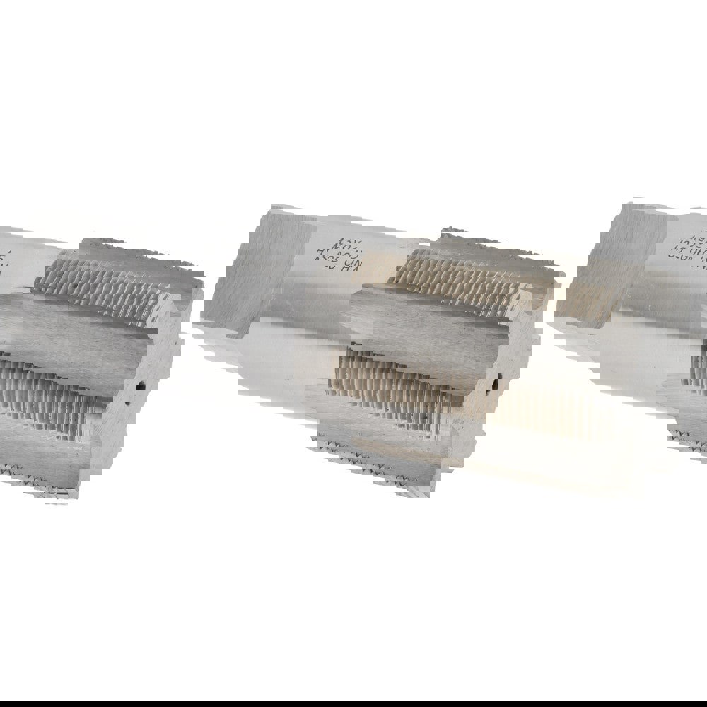 Straight Flute Tap: M39x1.5 Metric Fine, 6 Flute, Plug Chamfer, 6H Class of Fit, HSS, Bright/Uncoated Finish