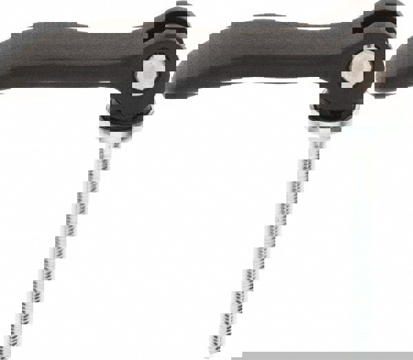 Threaded Stud Adjustable Clamping Handle: M5 x 0.80 Thread, 0.59