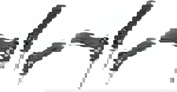 Adjustable Clamping Handle: #10-32 Thread, 0.59