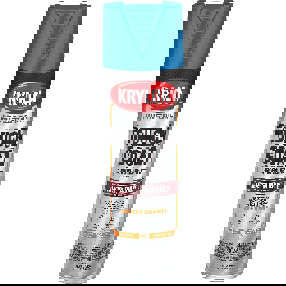 Spray Paints; Product Type: Rust-Preventive Acrylic Alkyd Enamel ; Color: Safety Blue ; Finish: Gloss ; Color Family: Blue ; Container Size (oz.): 15.000 ; Tack-free Dry Time (Minutes): 60