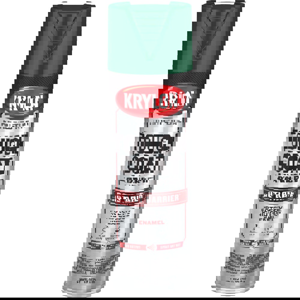 Spray Paints; Product Type: Rust-Preventive Acrylic Alkyd Enamel ; Color: Dark Green ; Finish: Gloss ; Color Family: Green ; Container Size (oz.): 15.000 ; Tack-free Dry Time (Minutes): 60