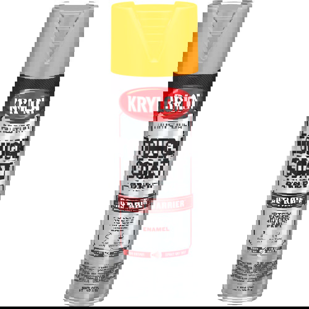 Spray Paints; Product Type: Rust-Preventive Acrylic Alkyd Enamel ; Color: Equipment Yellow ; Finish: Gloss ; Color Family: Yellow ; Container Size (oz.): 15.000 ; Tack-free Dry Time (Minutes): 60