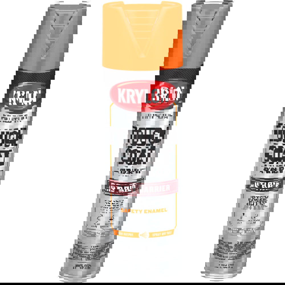 Spray Paints; Product Type: Rust-Preventive Acrylic Alkyd Enamel ; Color: Safety Orange ; Finish: Gloss ; Color Family: Orange ; Container Size (oz.): 15.000 ; Tack-free Dry Time (Minutes): 60