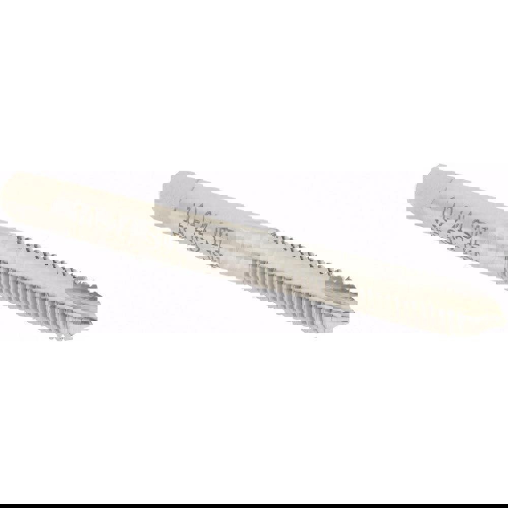 Spiral Point STI Tap: #10-24 UNC, 2 Flutes, Plug, High Speed Steel, Bright/Uncoated