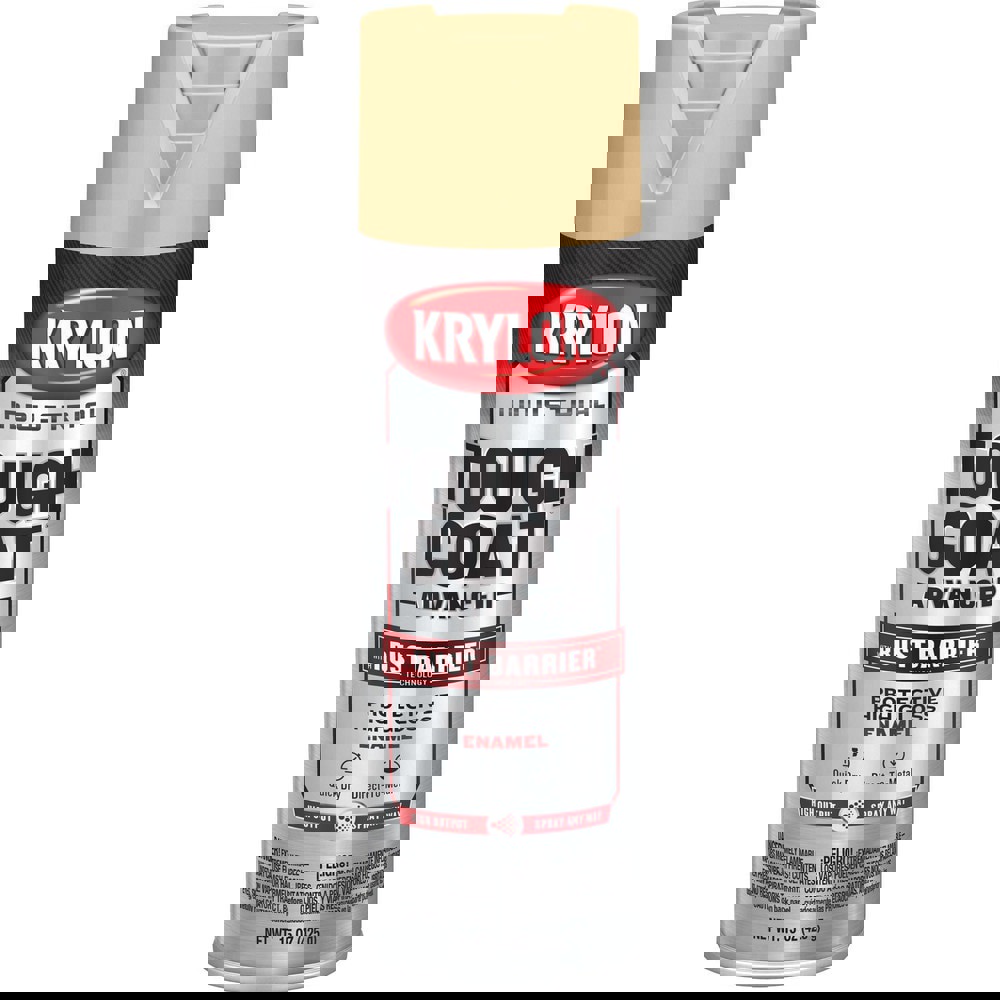 Spray Paints; Product Type: Rust-Preventive Acrylic Alkyd Enamel ; Color: Tan ; Finish: Gloss ; Color Family: Brown ; Container Size (oz.): 15.000 ; Tack-free Dry Time (Minutes): 60