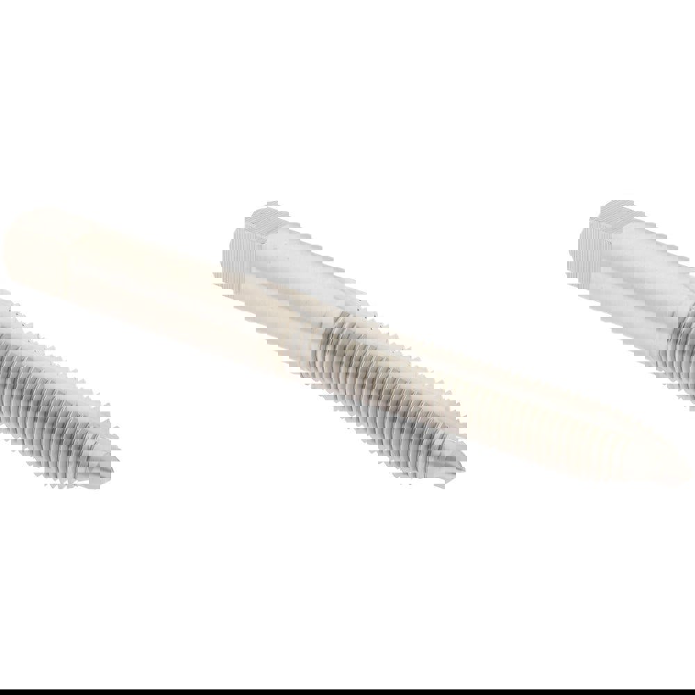 Spiral Point STI Tap: M6 x 1 Metric Coarse, 2 Flutes, Plug, High Speed Steel, Bright/Uncoated