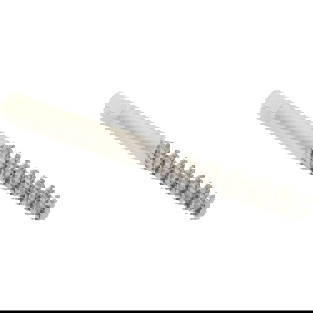 #8-32 UNC, 3 Flute, 52&deg; Helix, Bottoming Chamfer, Bright Finish, High Speed Steel Spiral Flute STI Tap