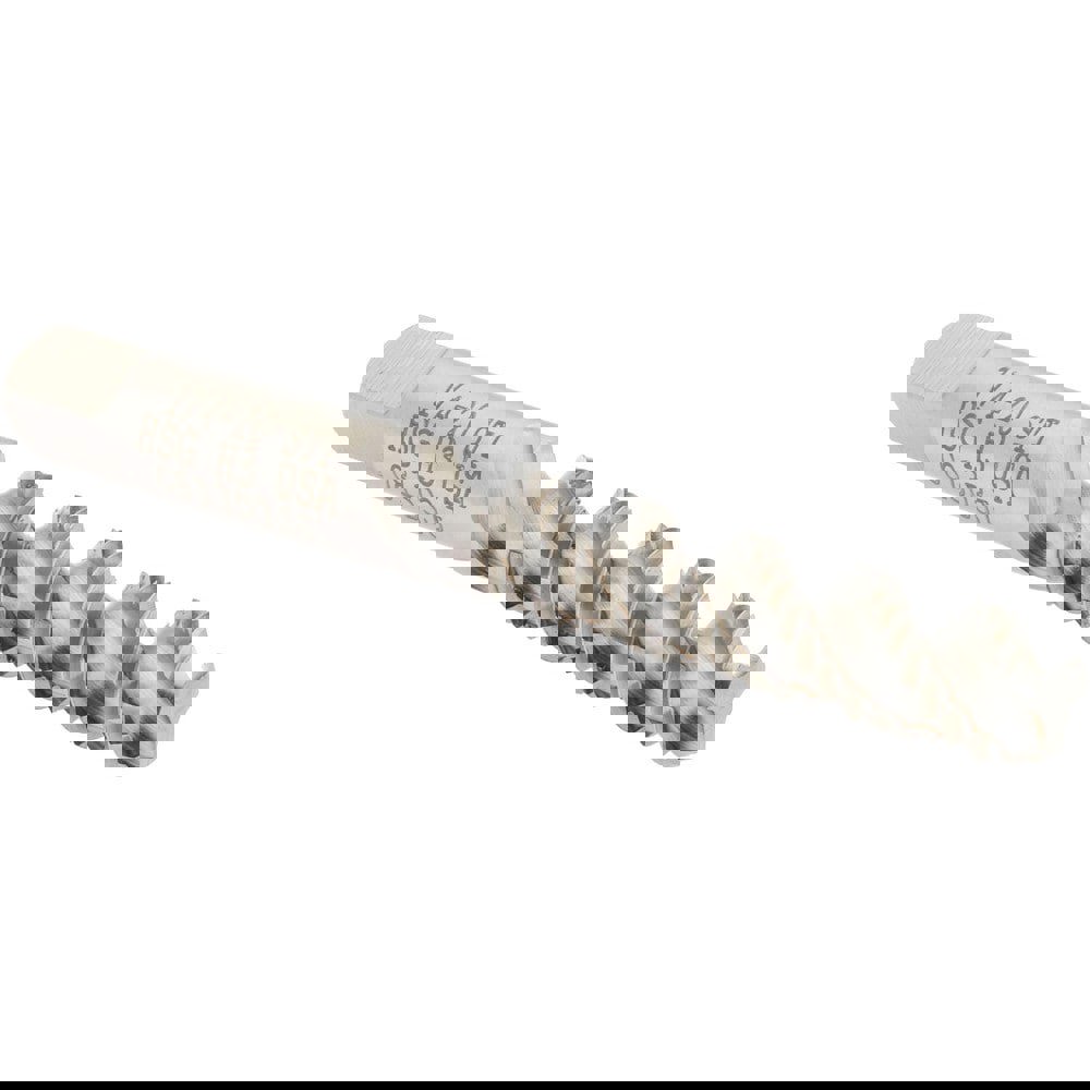 1/4-20 UNC, 3 Flute, 52&deg; Helix, Bottoming Chamfer, Bright Finish, High Speed Steel Spiral Flute STI Tap