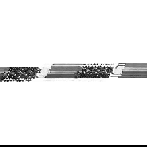 5/16-18 UNC, 3 Flute, 52° Helix, Bottoming Chamfer, Bright Finish, High Speed Steel Spiral Flute STI Tap