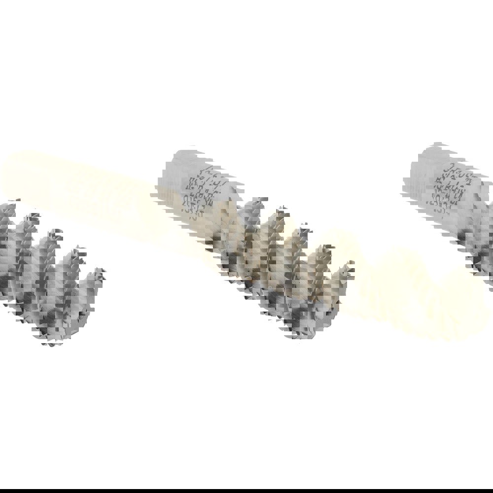 3/8-16 UNC, 3 Flute, 52° Helix, Bottoming Chamfer, Bright Finish, High Speed Steel Spiral Flute STI Tap