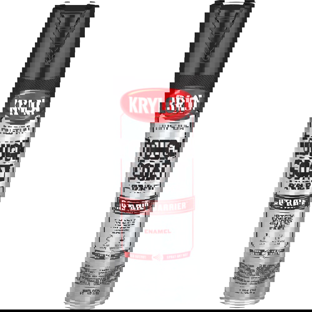 Spray Paints; Product Type: Rust-Preventive Acrylic Alkyd Enamel ; Color: Black ; Finish: Gloss ; Color Family: Black ; Container Size (oz.): 15.000 ; Tack-free Dry Time (Minutes): 60