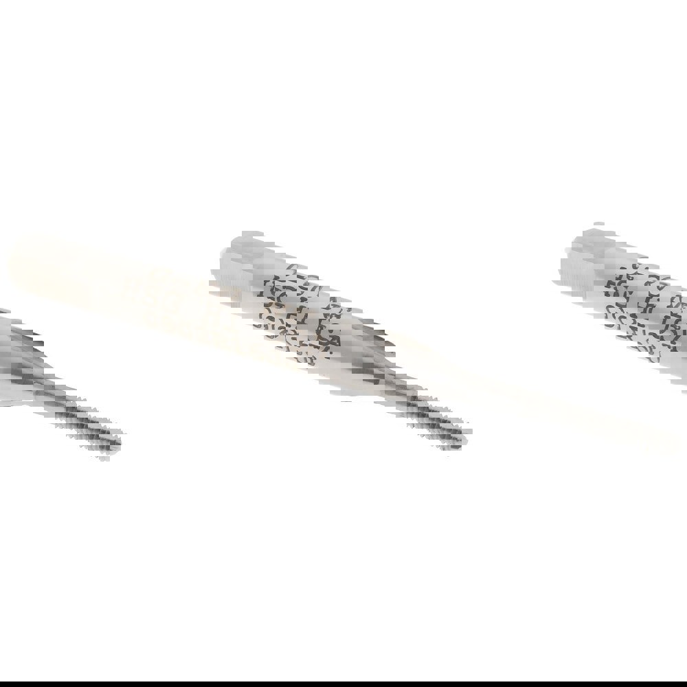 Straight Flute Tap: #0-80 UNF, 2 Flutes, Bottoming, 3B Class of Fit, High Speed Steel, Bright/Uncoated