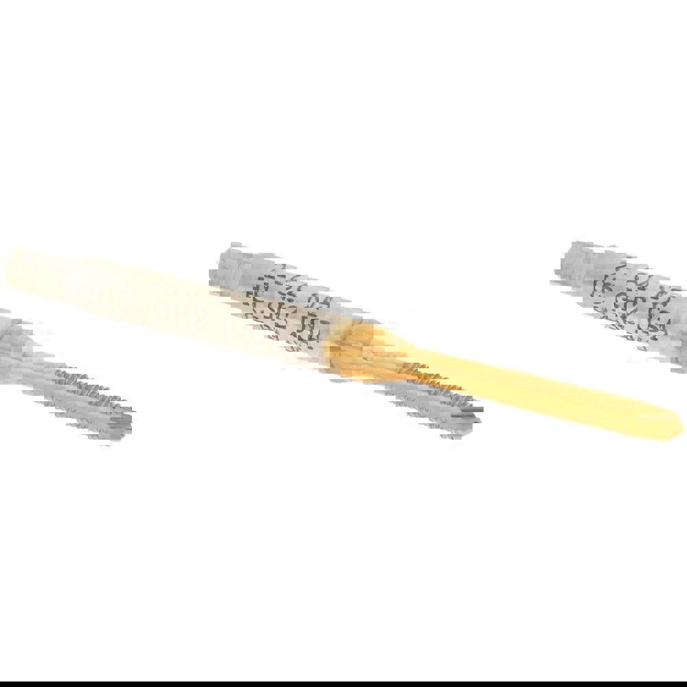 Spiral Point Tap: #2-64 UNF, 2 Flutes, Plug, 2B Class of Fit, High Speed Steel, TiN Coated