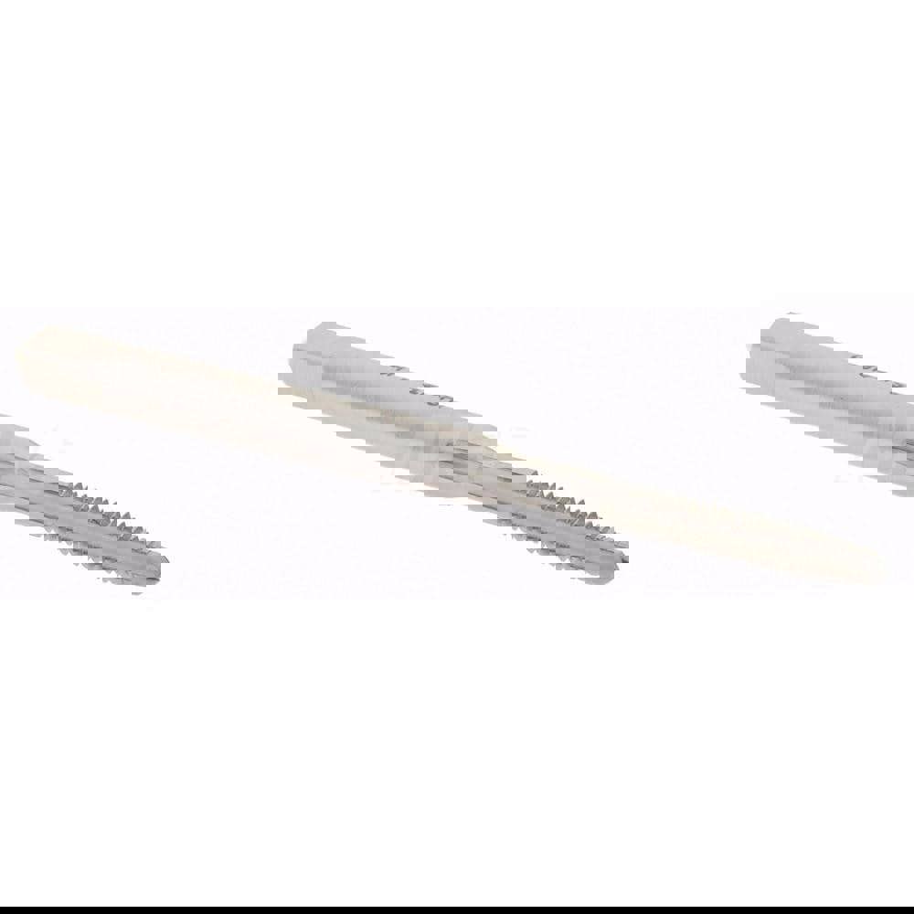 Straight Flute Tap: #3-48 UNC, 3 Flutes, Taper, 2B Class of Fit, High Speed Steel, Bright/Uncoated