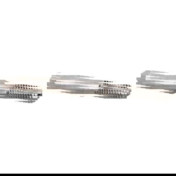 Straight Flute Tap: #4-40 UNC, 2 Flutes, Plug, High Speed Steel, Bright/Uncoated