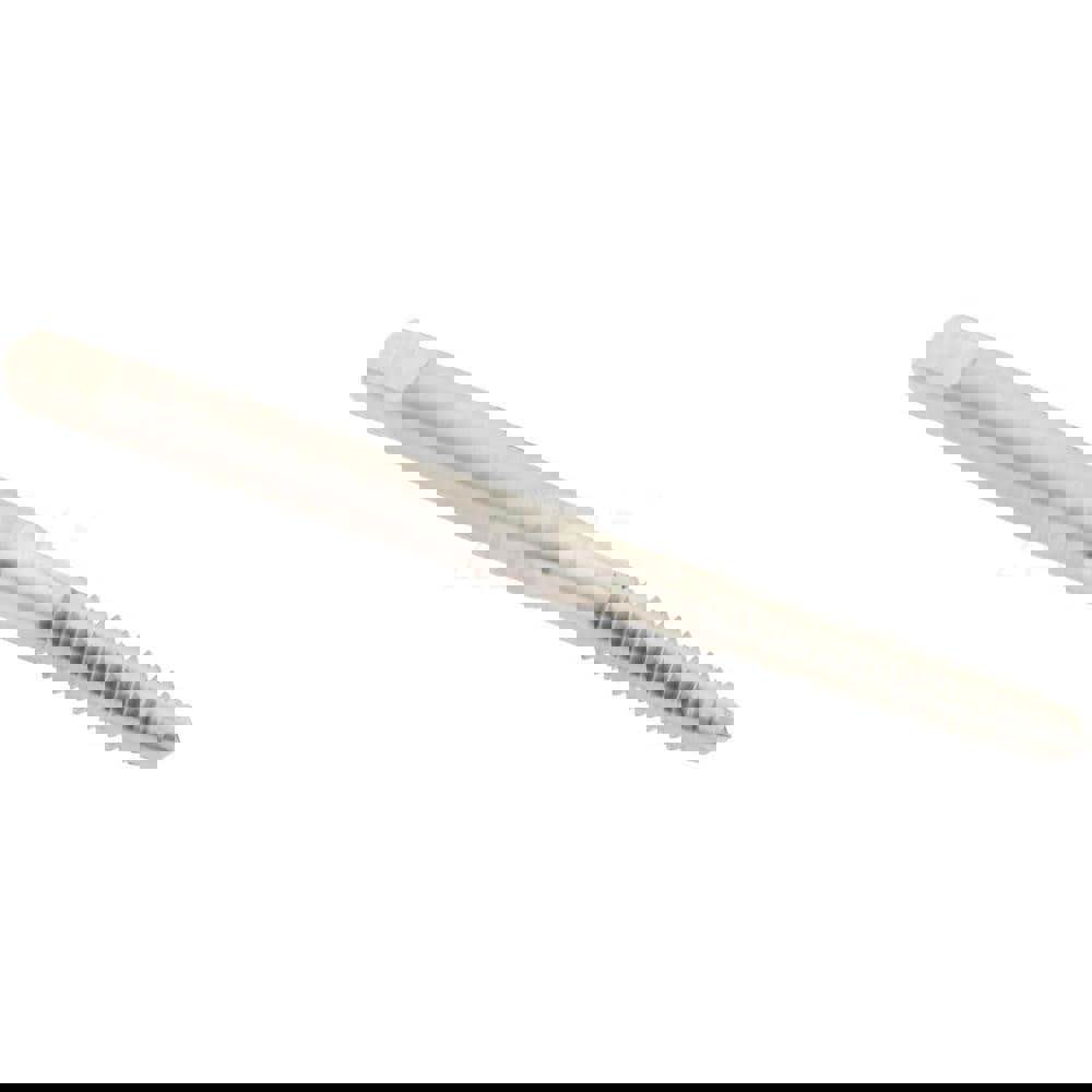 Straight Flute Tap: #4-40 UNC, 3 Flutes, Plug, 2B/3B Class of Fit, High Speed Steel, Bright/Uncoated