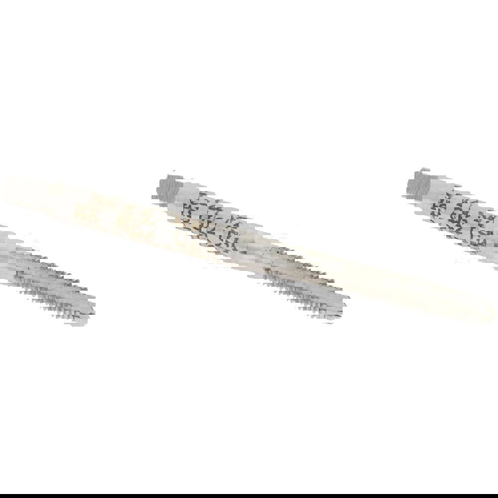 Straight Flute Tap: #5-44 UNF, 3 Flutes, Taper, 2B Class of Fit, High Speed Steel, Bright/Uncoated