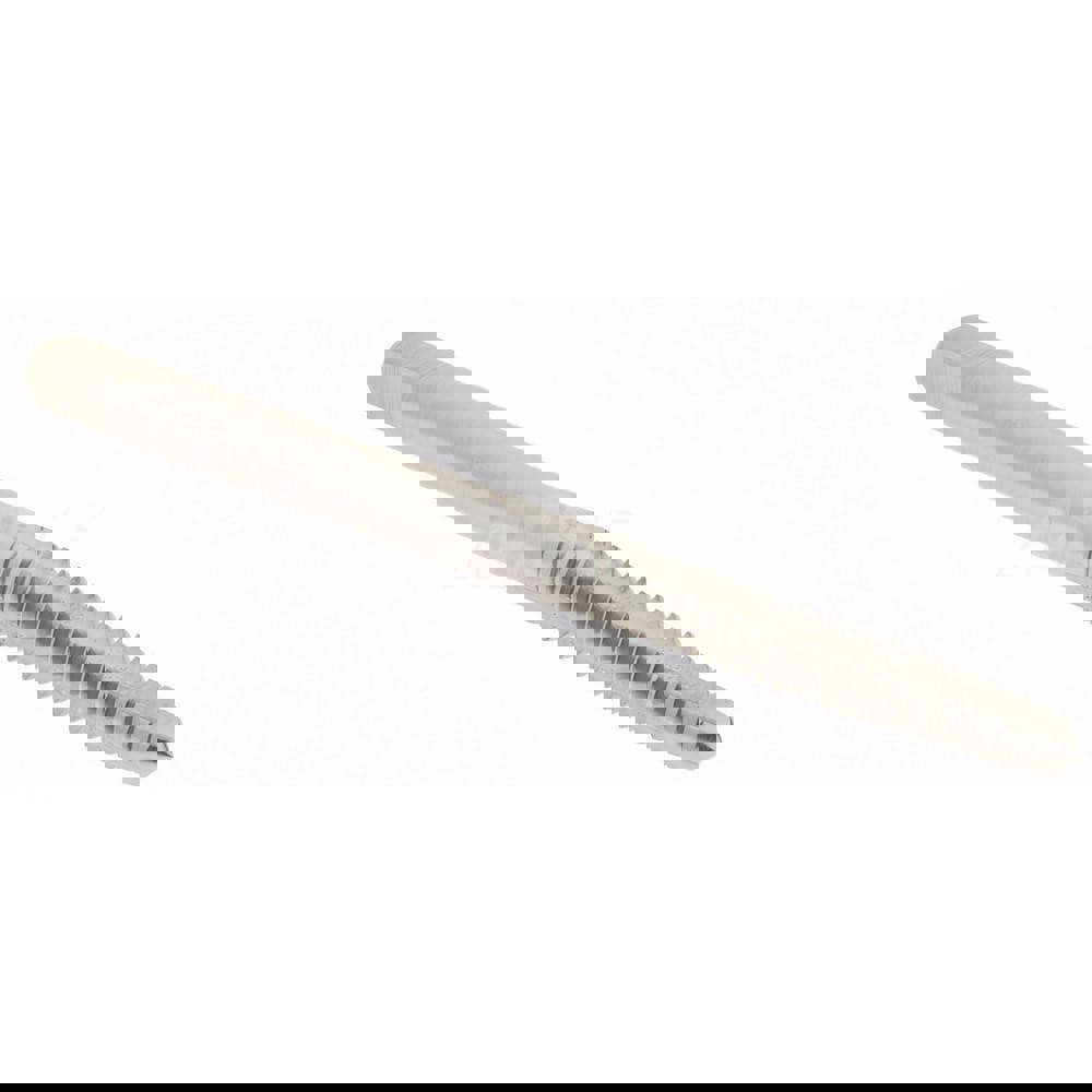 Straight Flute Tap: #6-32 UNC, 3 Flutes, Taper, 2B Class of Fit, High Speed Steel, Bright/Uncoated