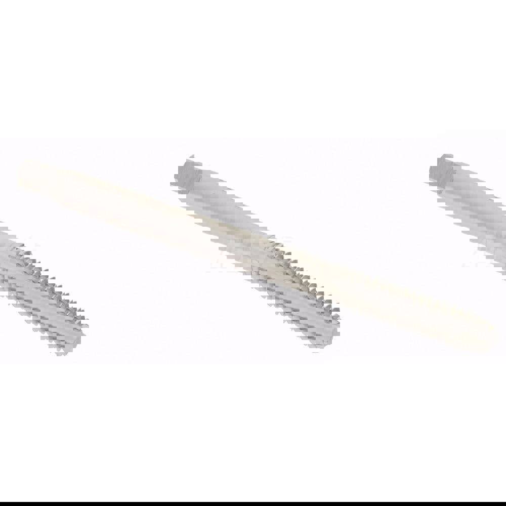 Straight Flute Tap: #6-32 UNC, 3 Flutes, Bottoming, 2B Class of Fit, High Speed Steel, Bright/Uncoated