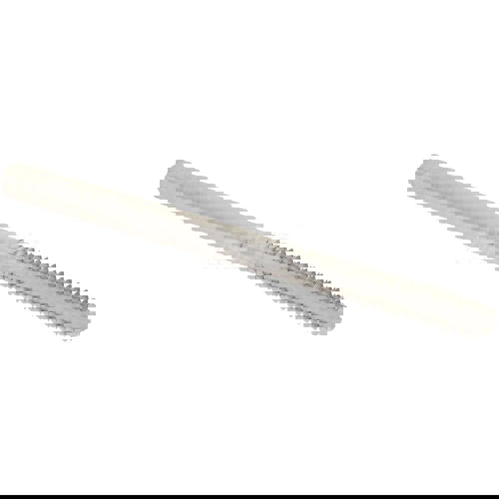 Straight Flute Tap: #6-32 UNC, 3 Flutes, Bottoming, High Speed Steel, Bright/Uncoated