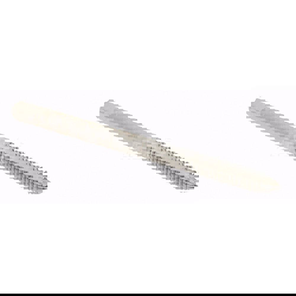 Spiral Point Tap: #6-32 UNC, 2 Flutes, Plug, 3B Class of Fit, High Speed Steel, Bright Finish