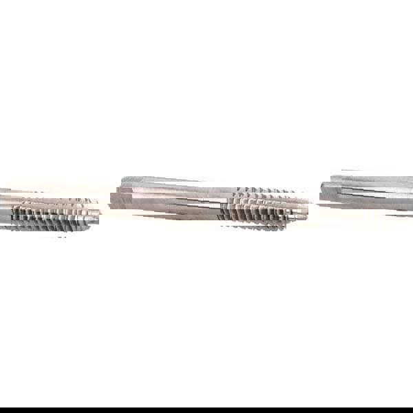 Spiral Point Tap: #6-32 UNC, 2 Flutes, Plug, High Speed Steel, Bright Finish