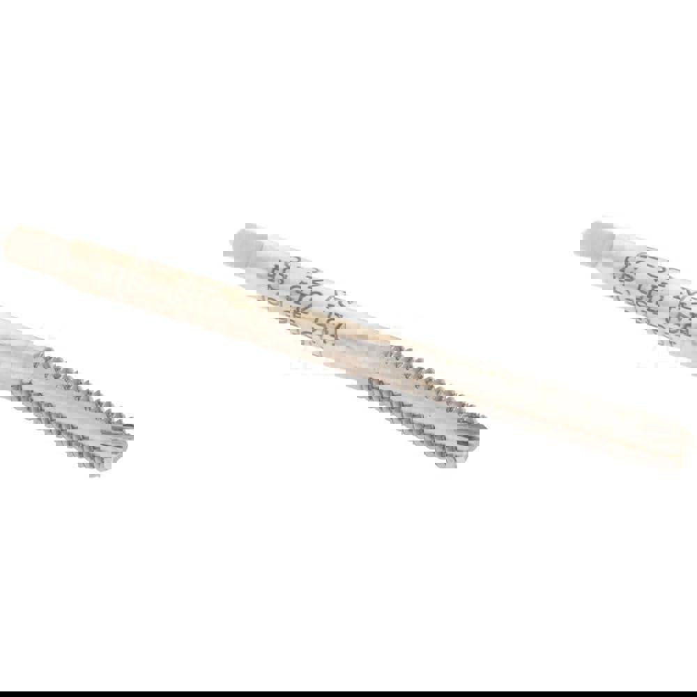 Spiral Point Tap: #6-32 UNC, 2 Flutes, Bottoming, 3B Class of Fit, High Speed Steel, Bright Finish