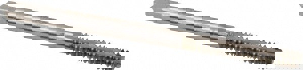 Spiral Point Tap: #6-32 UNC, 2 Flutes, Bottoming, High Speed Steel