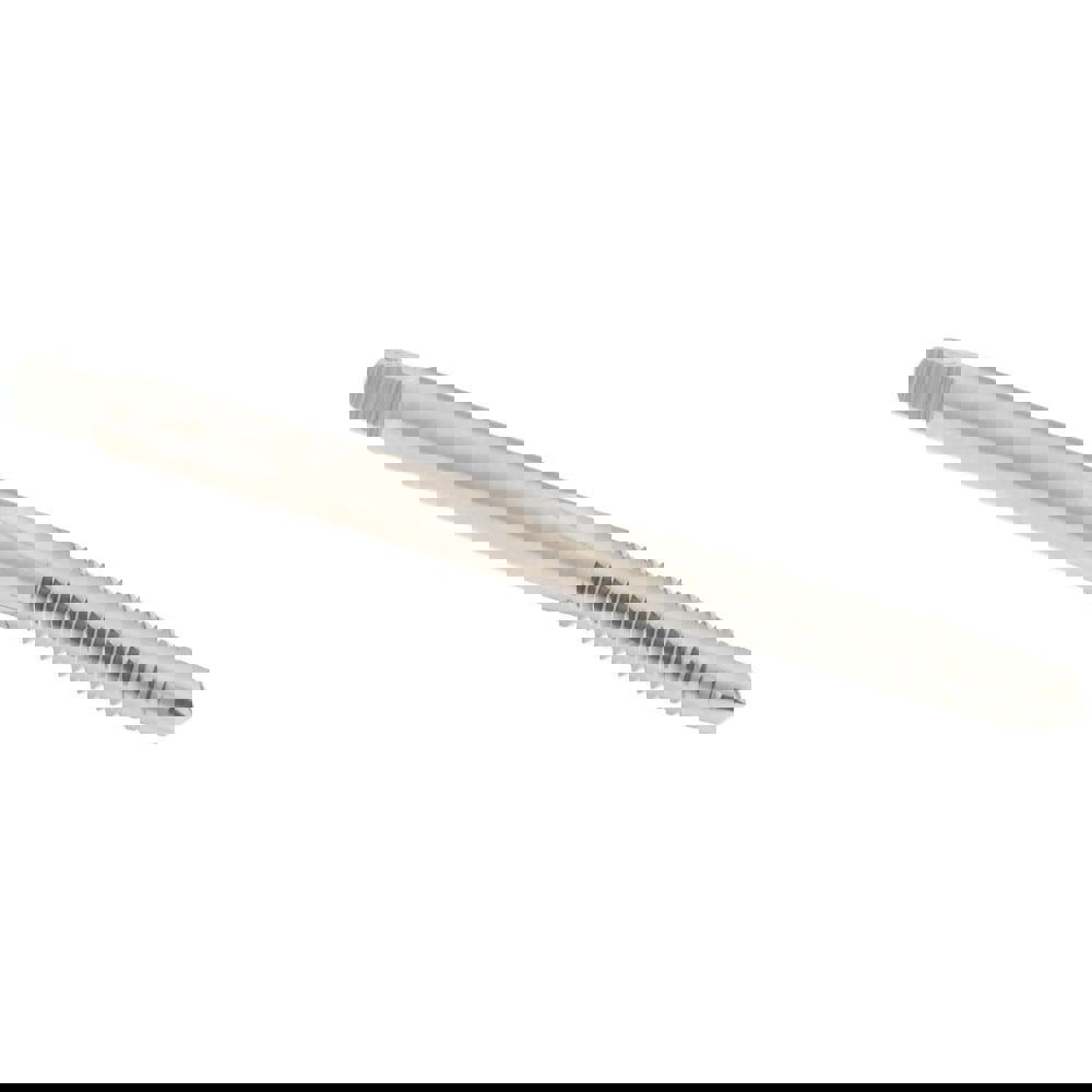 Straight Flute Tap: #6-40 UNF, 3 Flutes, Taper, 2B/3B Class of Fit, High Speed Steel, Bright/Uncoated