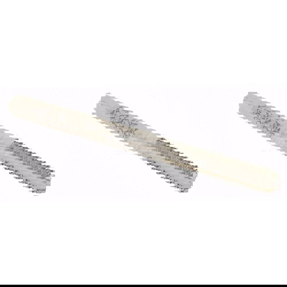 Straight Flute Tap: #8-32 UNC, 2 Flutes, Bottoming, 3B Class of Fit, High Speed Steel, Bright/Uncoated